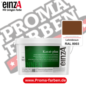einzA Karat-plus kaufen bei Proma Farben RAL 8003 Lehmbraun
