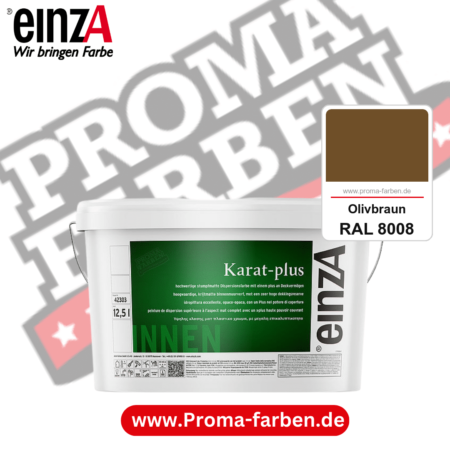 einzA Karat-plus kaufen bei Proma Farben RAL 8008 Olivbraun