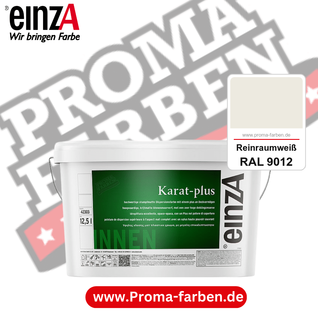 einzA Karat-plus kaufen bei Proma Farben RAL 9012 Reinraumweiß
