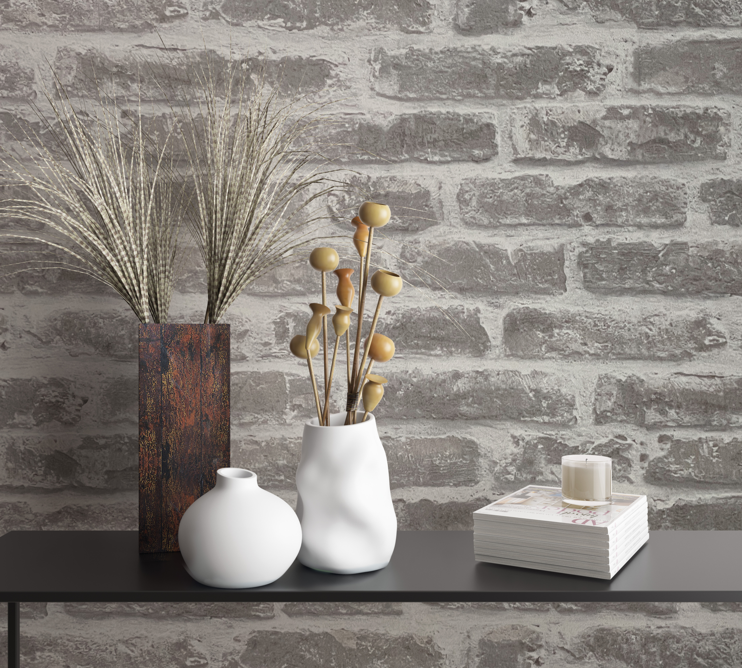 einzA Tapete Real Stone & Wood 2026 8625 – Bild 2