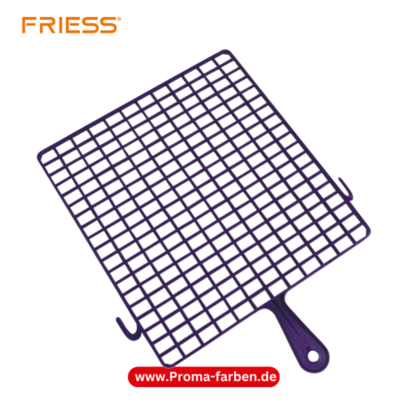 Friess Techno Abstreifgitter Kunststoff 22 x 26 cm, schwarz kaufen bei Proma Farben