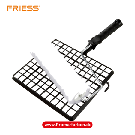 Friess Techno DIY-Roller Vestan 18 cm / 18 mm, weiß kaufen bei Proma Farben