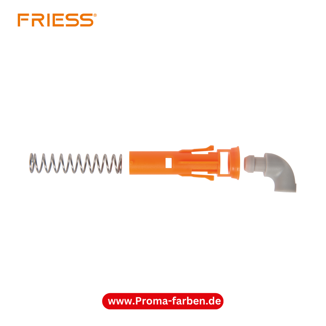 Friess Techno Click&Roll Bügel-Klickset für Ø 6 mm-Bügel, 3-teilig kaufen bei Proma Farben