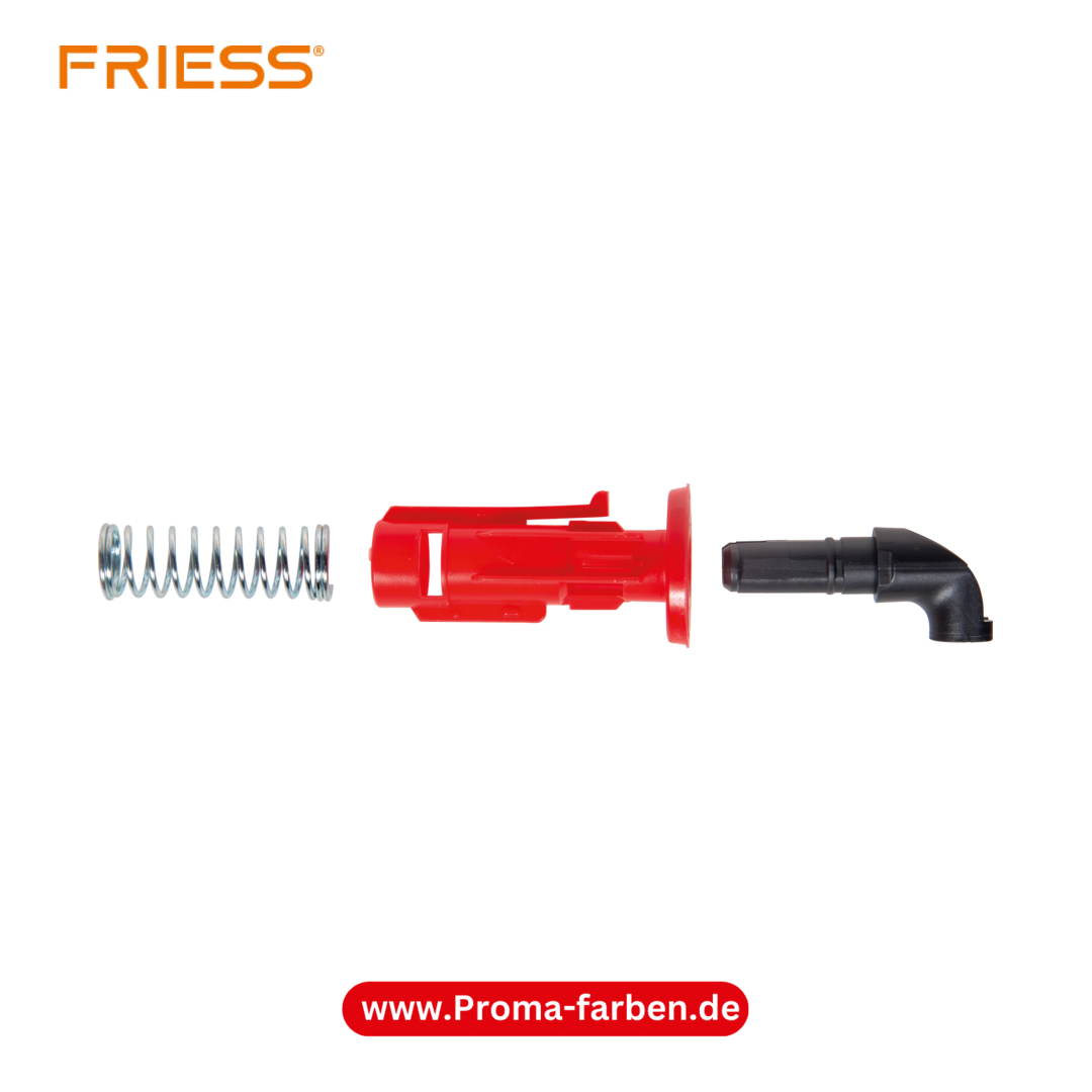 Friess Techno Click&Roll Bügel-Klickset für Ø 8 mm-Bügel, 3-teilig kaufen bei Proma Farben