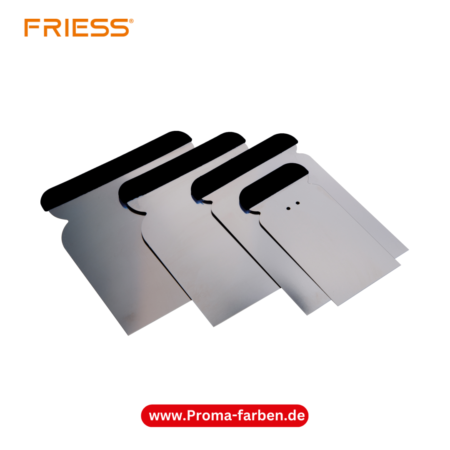 Friess Techno Japanspachtel-Satz 4-teilig, rostfrei kaufen bei Proma Farben