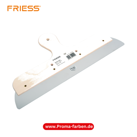 Friess Techno Flächenrakel 40 cm, rostfrei, abgerundet kaufen bei Proma Farben