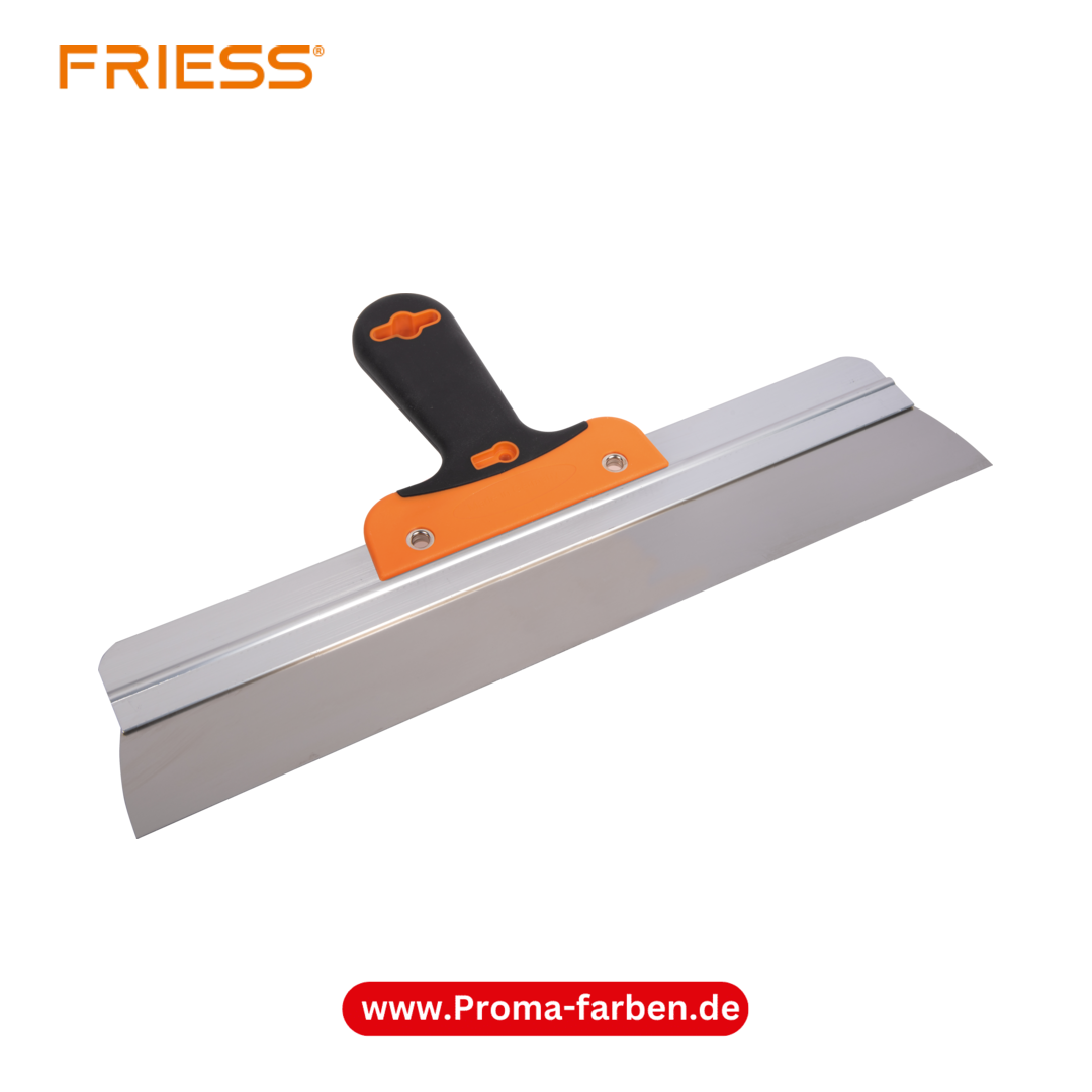 Friess Techno Flächenrakel mit Alurücken, 2K 40 cm, rostfrei, eckig kaufen bei Proma Farben