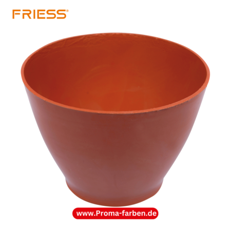 Friess Techno Gipsbecher Gummi 115 x 90 mm, konisch kaufen bei Proma Farben