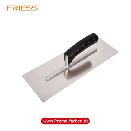 Friess Techno Glättekelle, 2K-Griff 350 x 130 mm, rostfrei kaufen bei Proma Farben