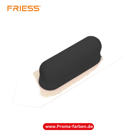 Friess Techno Glättekelle Kunststoff 150 x 45 mm, 2K-Griff, spitz kaufen bei Proma Farben