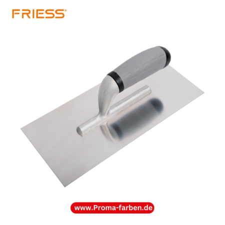 Friess Techno Glättekelle mit 2K-Griff 280 x 120 mm, rostfrei kaufen bei Proma Farben