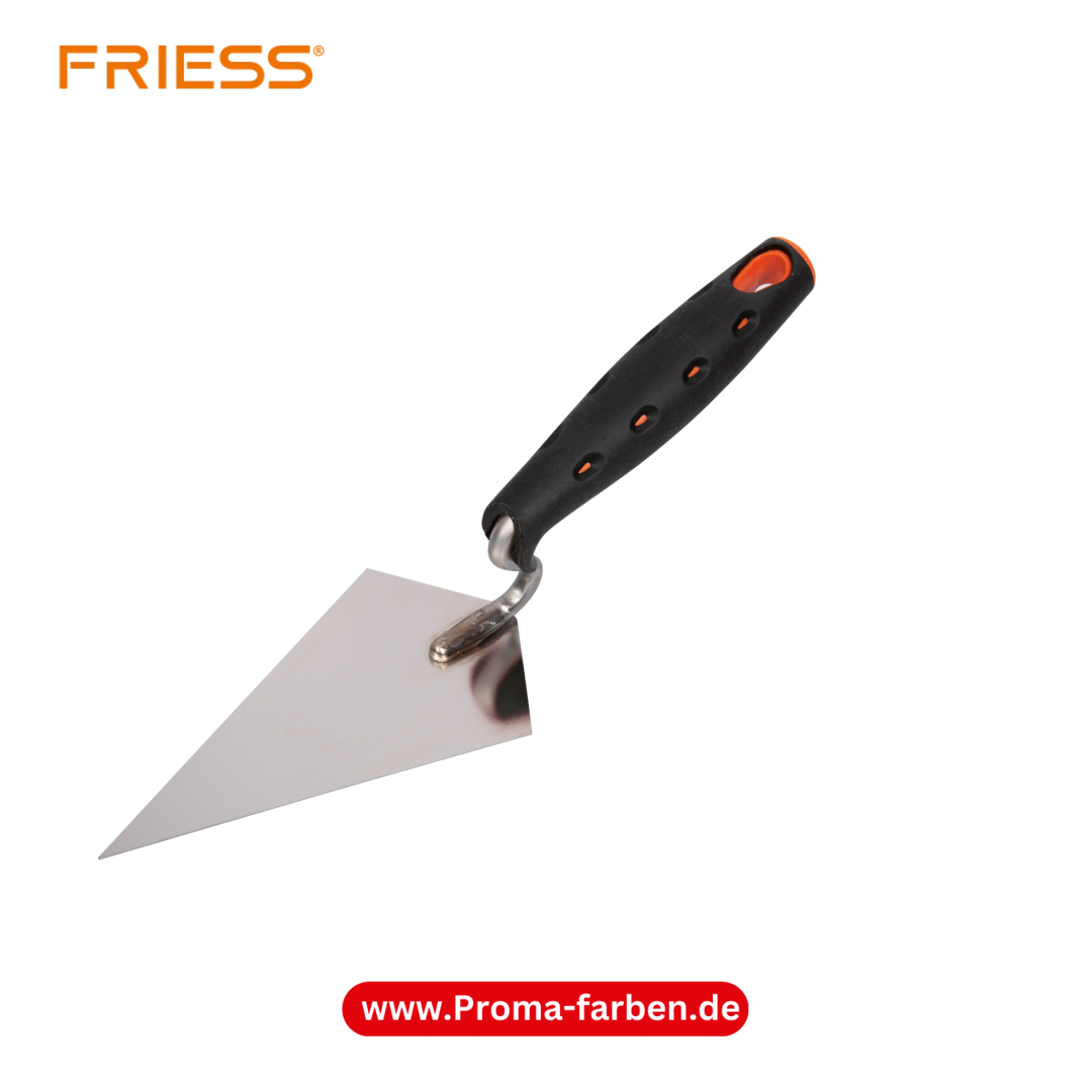 Friess Techno Hamburger Spitzkelle 160 mm, rostfrei, 2K-Griff kaufen bei Proma Farben
