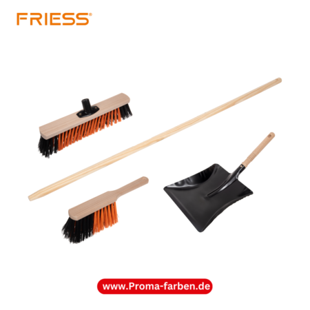 Friess Techno Besen-Set Cross Clean 4-teilig kaufen bei Proma Farben