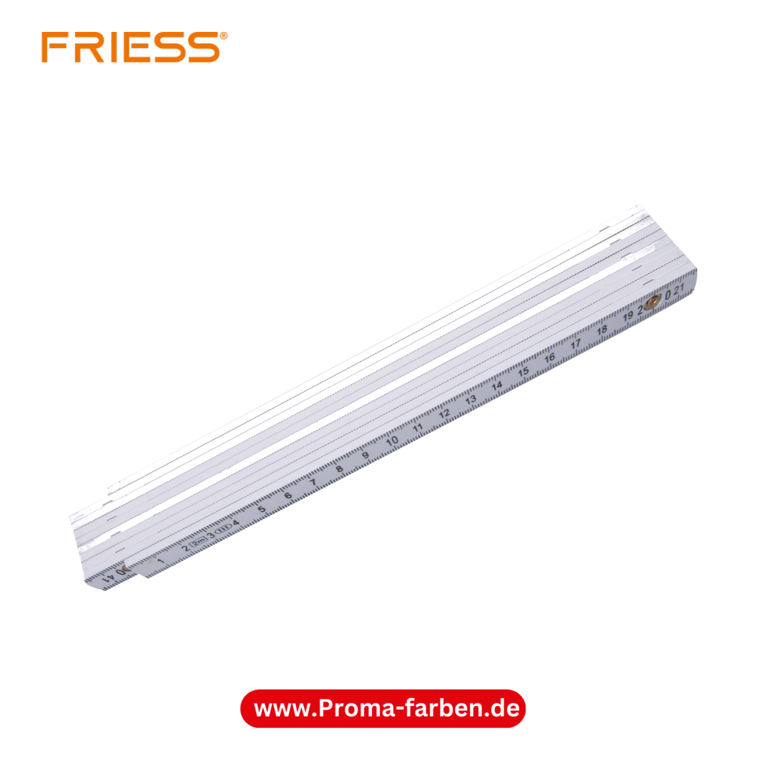 Friess Techno Glasfasermaßstab 200 cm kaufen bei Proma Farben