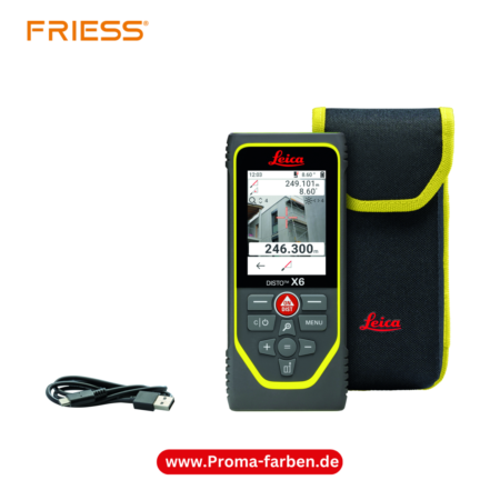 Friess Techno Leica Disto X6 UVP 599,-€ kaufen bei Proma Farben