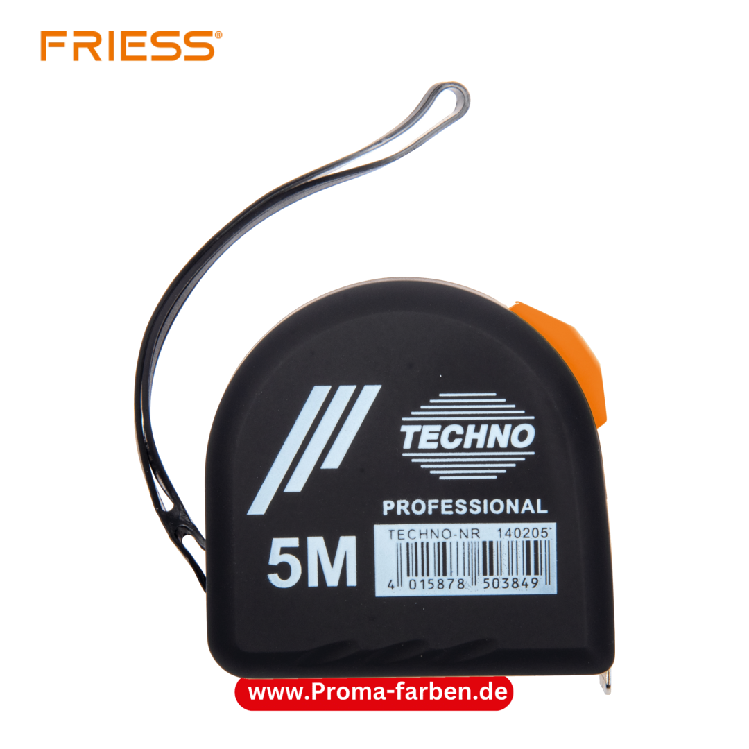 Friess Techno Rollbandmaß 5 m kaufen bei Proma Farben