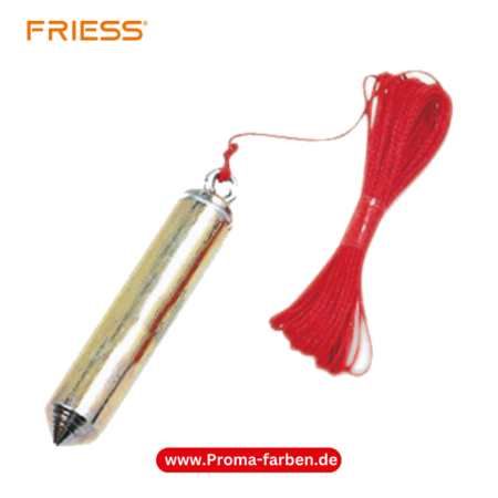 Friess Techno Senklot 5 m, rot kaufen bei Proma Farben