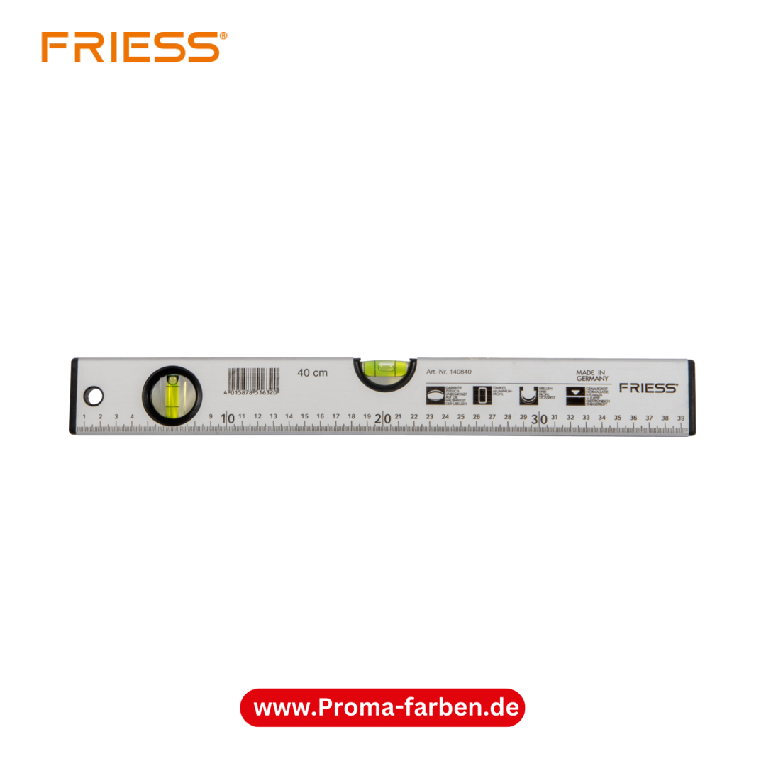 Friess Techno Wasserwaage Aluminium 40 cm kaufen bei Proma Farben