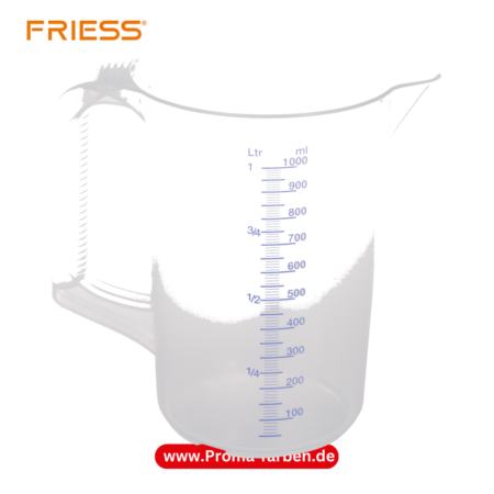 Friess Techno Messbecher 1 l, lösemittelbeständig kaufen bei Proma Farben