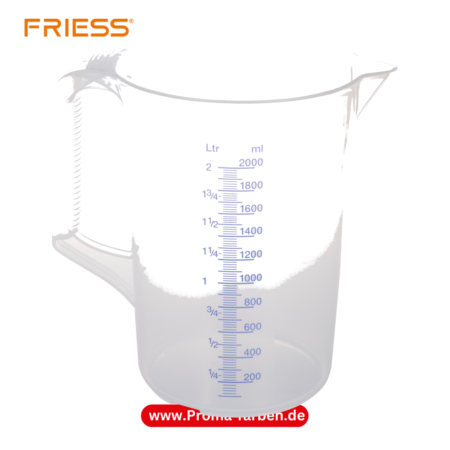 Friess Techno Messbecher 2 l, lösemittelbeständig kaufen bei Proma Farben