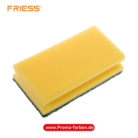 Friess Techno Scheuerschwamm 150 x 100 x 45 mm, abrasiv kaufen bei Proma Farben