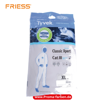 Friess Techno Tyvek Schutzanzug XL kaufen bei Proma Farben