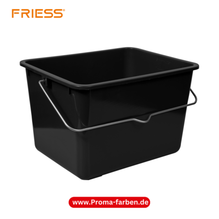 Friess Techno Farbeimer Kunststoff 8 l, schwarz kaufen bei Proma Farben