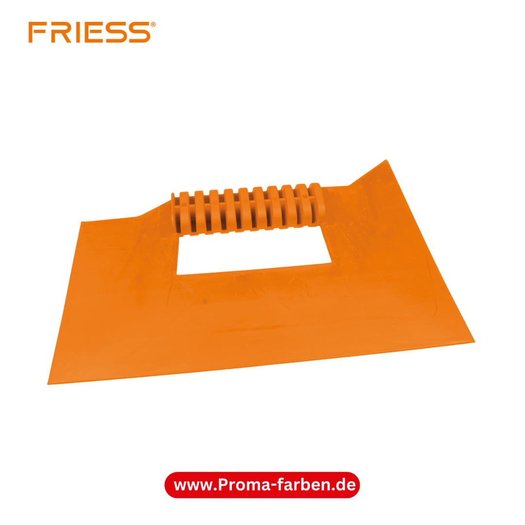 Friess Techno Tapeten-Andrückspachtel 260 x 155 mm, mit Griff, rot kaufen bei Proma Farben