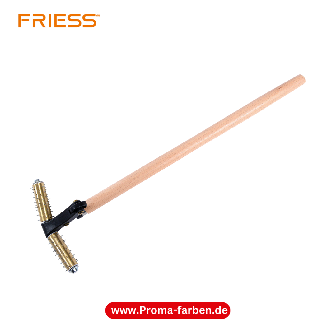 Friess Techno Stachelwalze Messing 160 mm, V-Form kaufen bei Proma Farben