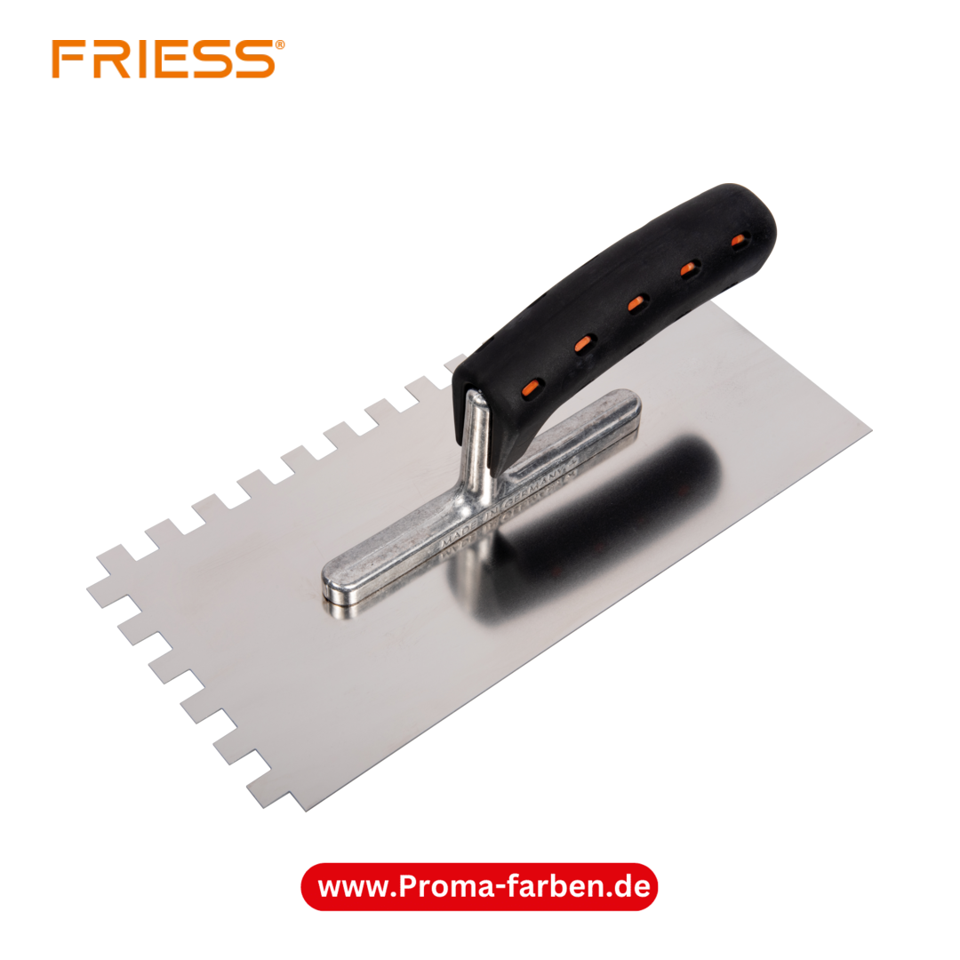 Friess Techno Verteilerkelle, 2K-Griff 10 x 10 x 10 mm, rostfrei kaufen bei Proma Farben