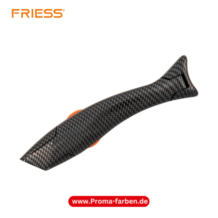 Friess Techno Blue Marlin Verlegemesser Carbon Edition, im Köcher kaufen bei Proma Farben