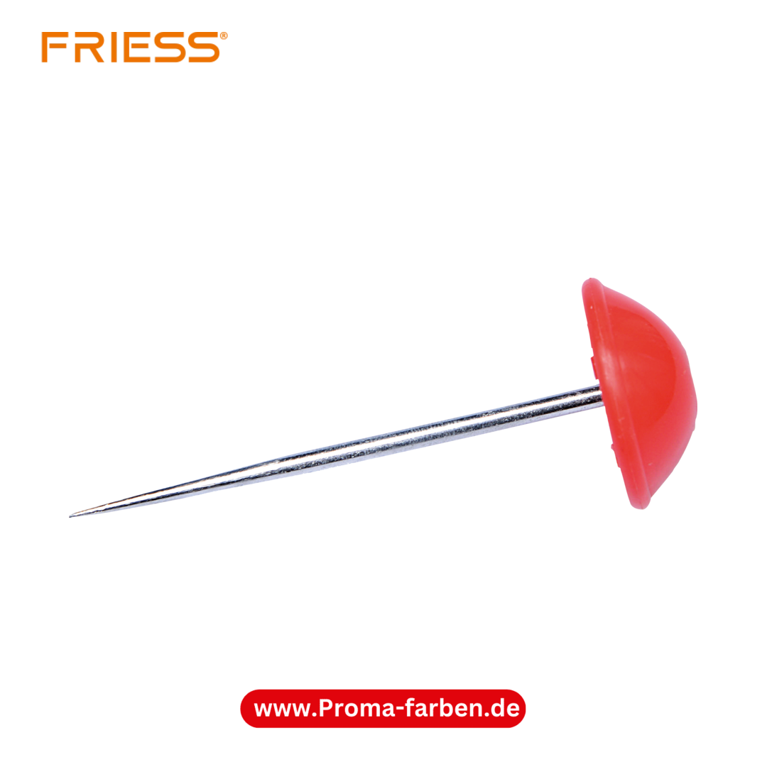 Friess Techno Teppichnadeln Kunststoff 70 mm, rot kaufen bei Proma Farben
