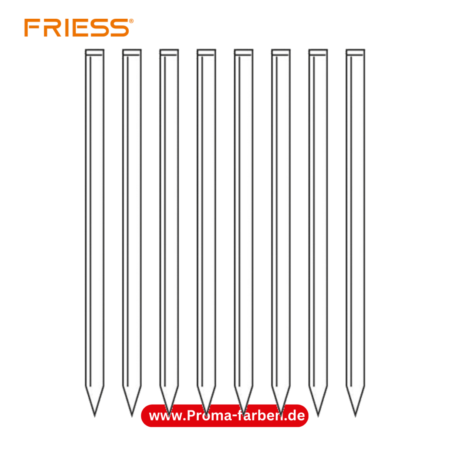Friess Techno Goldleisten-Stifte 30 mm, blank kaufen bei Proma Farben