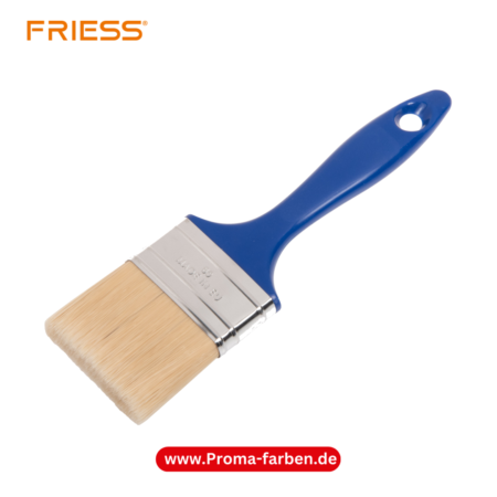 Friess Techno Flachpinsel, 6. Stärke 60 mm, helle Chinaborste kaufen bei Proma Farben