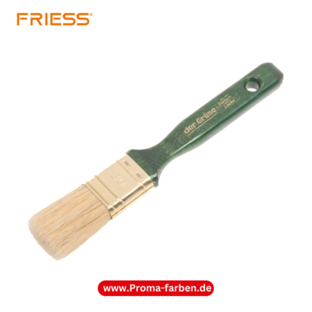 Friess Techno Flachpinsel, 9. Stärke 30 mm, helle Chinaborste kaufen bei Proma Farben