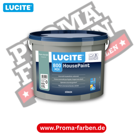 LUCITE 800 HousePaint Fassadenfarbe online kaufen bei Proma Farben Hamburg