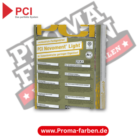 PCI Novoment Light Leichtestrich-Fertigmörtel Grau - 15 Kg kaufen bei Proma Farben Hamburg