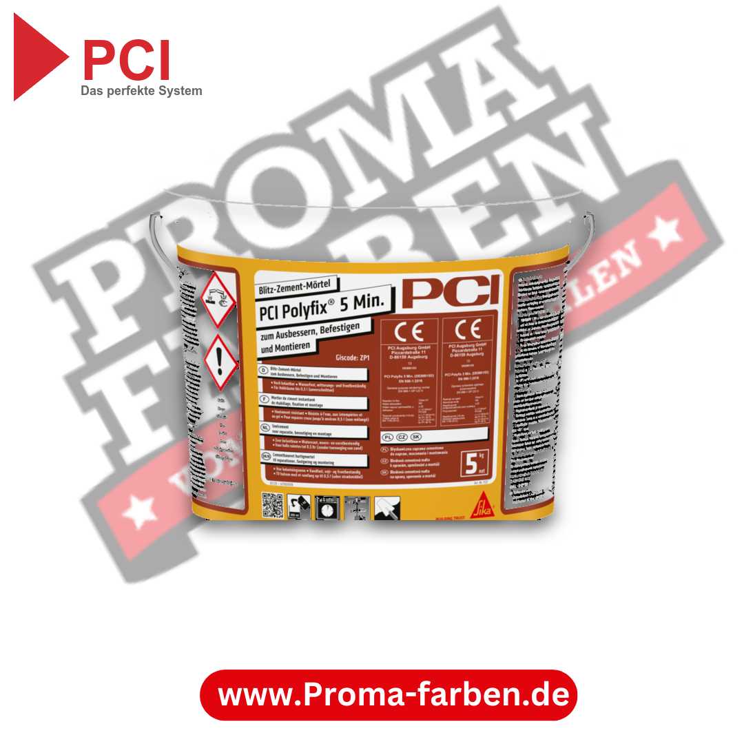PCI Polyfix 5 Minuten Blitz-Zement-Mörtel kaufen bei Proma Farben Hamburg
