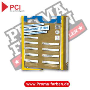 PCI Flexmörtel S1 Flott Verformungsfähiger Fliesenkleber - 20 Kg