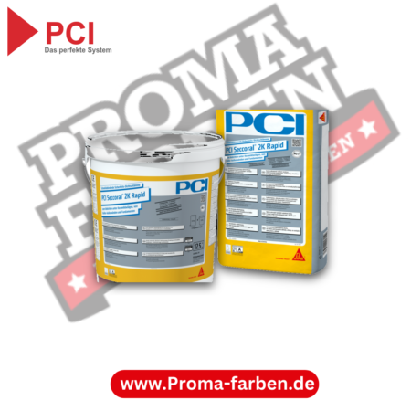 PCI Seccoral 2K Rapid Schnellabbinde-Sicherheitsdichtsc kaufen bei Proma Farben Hamburg