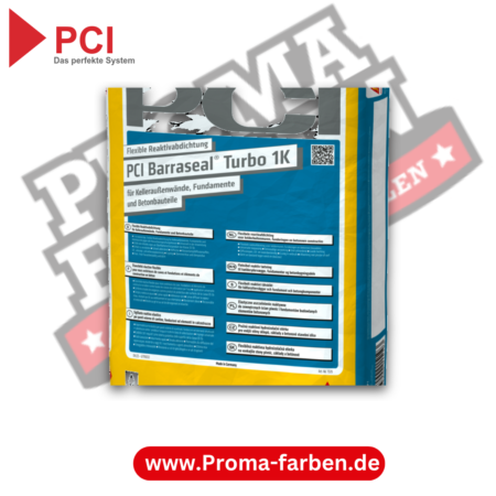 PCI Barraseal Turbo 1K Grau Reaktivabdichtung - 15 Kg kaufen bei Proma Farben Hamburg