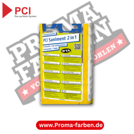 PCI Saniment 2 in 1 Sanierputz - 25 Kg kaufen bei Proma Farben Hamburg