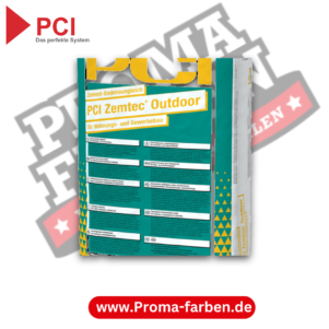 PCI Zemtec Outdoor Spachtelmasse Grau - 20 Kg