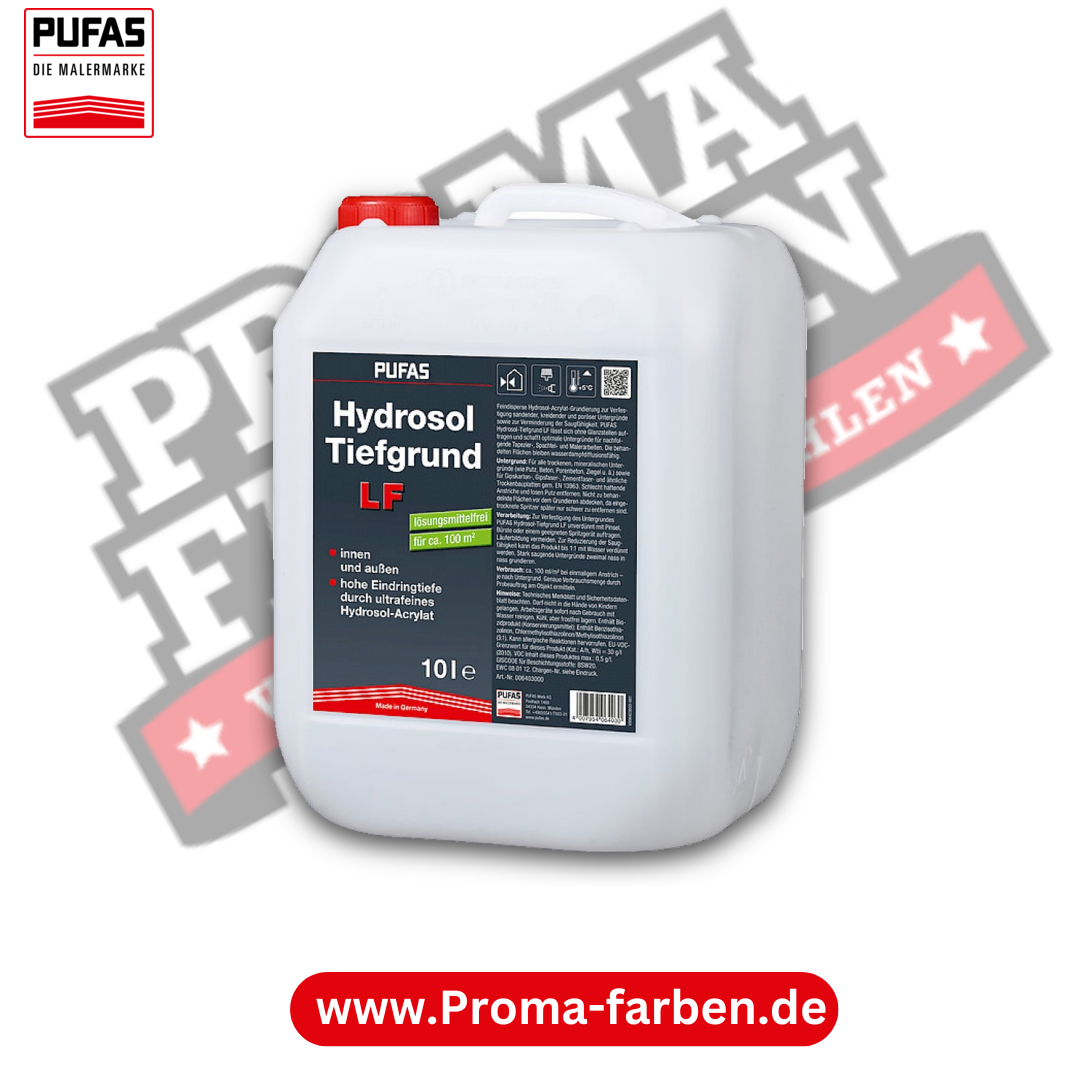 Pufas Hydrosol Tiefgrund LF kaufen bei Proma Farben