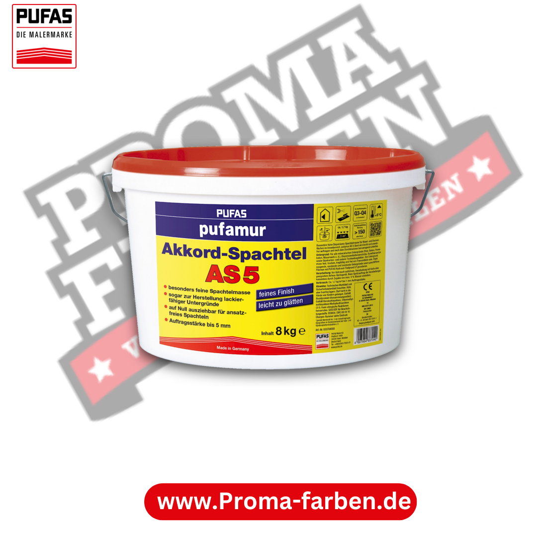 Pufas pufamur Akkord-Spachtel AS5 kaufen bei Proma Farben