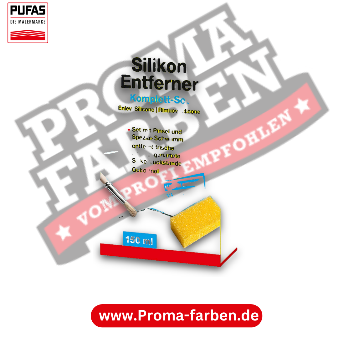 Pufas Silikon-Entferner Komplett-Set kaufen bei Proma Farben