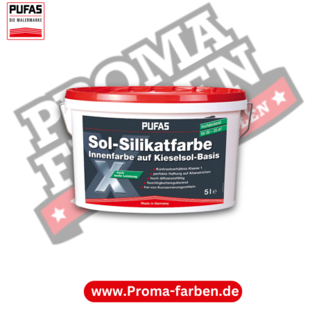 Pufas Sol-Silikatfarbe kaufen bei Proma Farben