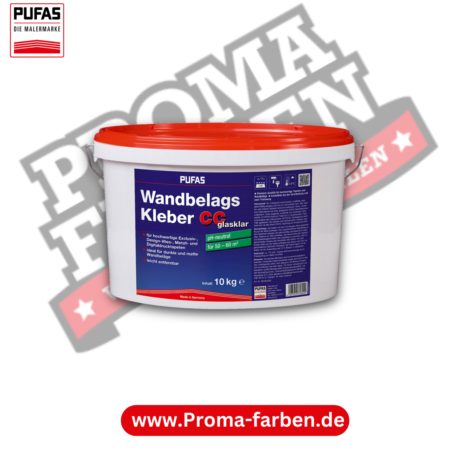 Pufas Wandbelagskleber CC glasklar kaufen bei Proma Farben