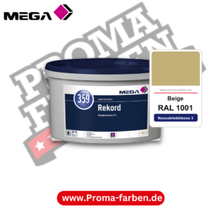 MEGA 359 Rekord RAL 1001 Beige – Innenfarbe matt Klasse 3