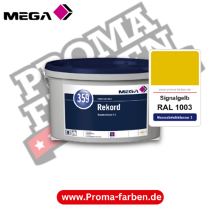 MEGA 359 Rekord RAL 1003 Signalgelb – Innenfarbe matt Klasse 3